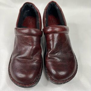 Boc | Red Slip on Clogs Size 7.5 M/W